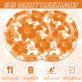 40Pcs Orange Hibiscus Birthday OIF8 Party Supplies Disposable Cutlery