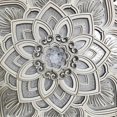 thumbnail image 4 of Mandala Lotus Lamp, Night Light , Yoga Room Bedroom Home Decoration Accessories Wood Carving Art Sta, 4 of 5