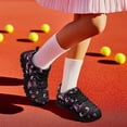 thumbnail image 6 of Uourmeti Girls Cats Shoes Lightweight Sport Athletic Kids Sneakers Size 1.5 Mesh Lace up Running Hiking Shoes Breathable Anti Slip, 6 of 7