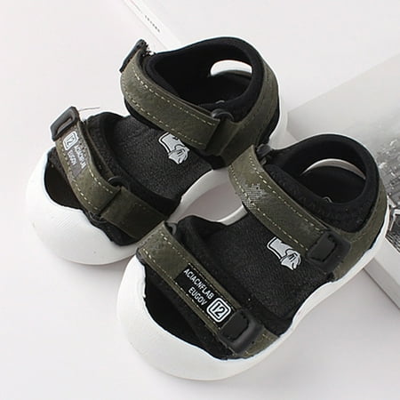 

Dyfzdhu Baby Sandals Summer Light Baby Shoes Boys Girls Beach Shoes Soft Bottom Sandale Running Walking