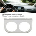 thumbnail image 3 of 52mm Gauge Mount Holder Universal Metal Car Meter Mount Instrument Panel with Precise Design and Fine Workmanship Easily Installed Without Complex Tools for Vehicles, 3 of 7