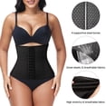 thumbnail image 3 of Vaslanda 2PCS Waist Trainer for Women Corset Shapewear Tummy Control Slimming Body Shaper, 3 of 6