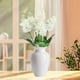 thumbnail image 5 of Decoración del hogar, decoración de habitaciones, decoración de paredes, flores artificiales de jacinto, ramo escandinavo, decoración de hotel, arreglo floral, lavanda artificial, ramo de jacinto, 5 of 6