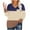 Khaki, variant on Womens Tops Summer,Tops for Women Casual Summer,Womens Daily V-Neck T-Shirt Solid Color Pullover Long Sleeved Top,Tops for Women,Womens Tops Casual