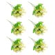 thumbnail image 2 of ramos De Crisantemos Artificiales, Plantas Artificiales De Primavera, Juego De 6 Piezas, Decoracin Para Interiores Y Exteriores, Plstico Duradero, Centros De Mesa Para Fiestas En El, Ukhbmc, 2 of 9
