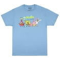 thumbnail image 2 of Nickelodeon Men's SpongeBob SquarePants Classic SpongeBob Patrick Sandy Cheeks Adult Short Sleeve T-Shirt, 2 of 6