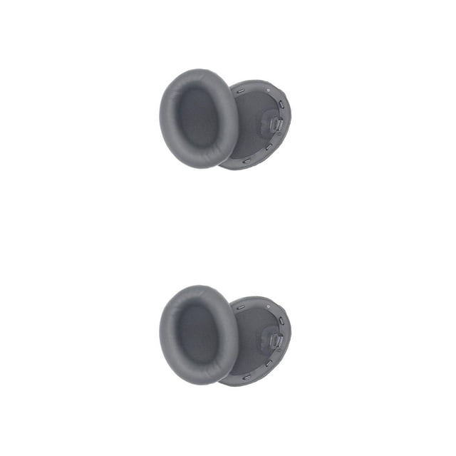 Almohadillas para los Oídos Methold Reemplazo para Auriculares WH-1000XM4 Negro Marrón 2piezas
