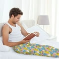 thumbnail image 5 of Logiee Colorful Duck Print Pajama Pants for Men,Men’s Pajama Bottoms,Mens PJ Pants with Pockets & Button Fly-X-Large, 5 of 6