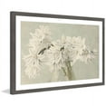 thumbnail image 2 of "White Narcissus" Framed Painting Print, 2 of 4