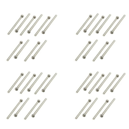 

40 Pcs 5mm Ball Nose 3mm Diamond Mounted Point Grinding Bits