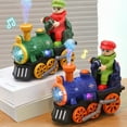 thumbnail image 4 of Electric Steam Train Toy with LED Light Music Spray Classical Train Toy Battery Powered Locomotive Toy Gift, 4 of 8