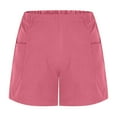 thumbnail image 6 of Weiqiqre Women Shorts High Waisted Stretchy Bermuda Shorts for Women Quick Dry Summer Casual Shorts, 6 of 7