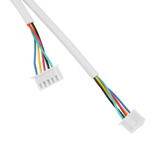 Cable de Cobre flexible de 5 núcleos y 15 m de intercomunicación con videoportero, cable de cobre con aislamiente de pvc, conectores de cable preconectados