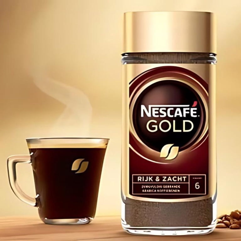 NESCAFÉ, Instant Coffee, Rich and Smooth, 7oz/200g, Arabica Blend