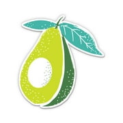 Avocado - 3" Vinyl Sticker - For Car Laptop I-Pad Phone Helmet Hard Hat - Waterproof Decal