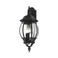thumbnail image 4 of Livex Lighting - Frontec - 3 Light Outdoor Wall Lantern in French Country Style, 4 of 11