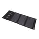 thumbnail image 2 of Cargador de panel solar plegable de 21 W, paneles de carga de teléfono solar portátiles negros con puerto USB dual para senderismo al aire libre Camping, 2 of 14