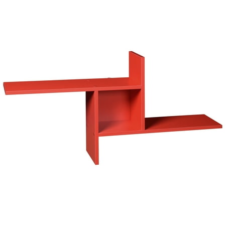 

Niche Lux Tiered Wall Shelf - Red