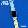 thumbnail image 2 of Peanuts Snoopy in Sports HD Unisex Watch Band for Apple Watch - 42/44/45/49mm(46mm Series 10/11) Short Tennis by Affinity Bands, 2 of 5