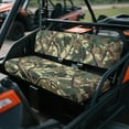 thumbnail image 2 of Yuyamidu Green Camo Hunting UTV Seat Covers with Elastic Edges Non-Slip UTV Bench Seat Cover Compatible with Kawasaki Mule 4010 4x4 Diesel (2009-2013), 2 of 7