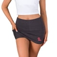thumbnail image 2 of Women's Concepts Sport Charcoal Ole Miss Rebels Centerline Knit Skort, 2 of 2