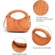 thumbnail image 4 of LHSHID Women Woven Tote Small Crossbody Bag, Weave Quilted Purse Square Shoulder Bag Woven Handbag with Detachable Strap, 4 of 7