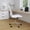 White, variant on Merrick Lane Indoor Mid Back 360 Degree Swivel and Height Adjustment Computer Desk Chair, Black