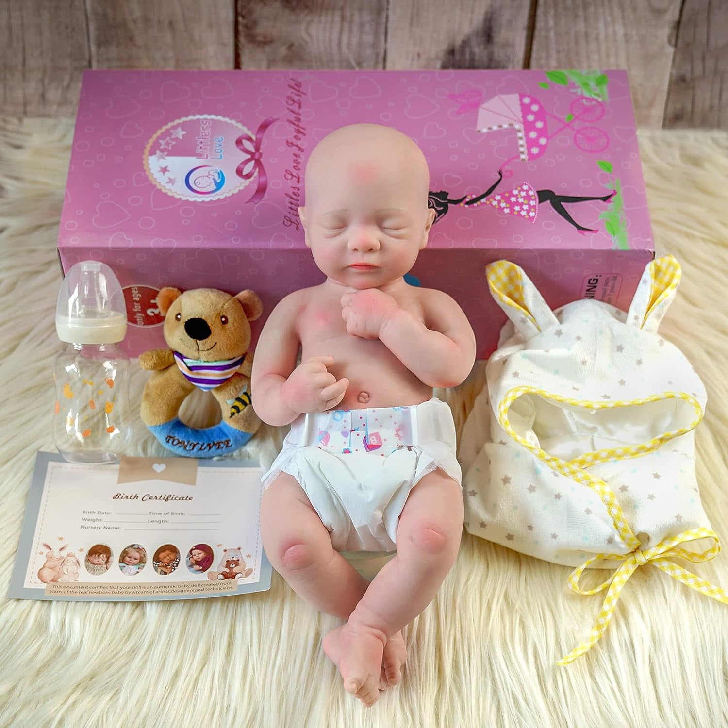 16inch Reborn Baby Dolls Full Body Silicone Realistic Bebe Boneca Newborn  Sleeping Boy Soft Touch Toys For Children Kids Gifts