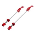 thumbnail image 1 of 2pcs Vélo Roue Moyeu Broches Axe Couleur Durable 5 Finition dans une Large Gamme de Couleurs - Rouge, 1 of 9