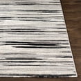 thumbnail image 2 of Hauteloom Harran Living Room, Bedroom Area Rug - Contemporary - Black, Charcoal, Gray - 4'3" x 5'11", 2 of 7