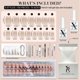thumbnail image 5 of Press On Nails SXC Cosmetics French Tip Skin Tone Nude XS, 5 of 9