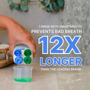 (3 pack) SmartMouth Dry Mouth Activated Breath Rinse 16 fl oz, Mint, Adult