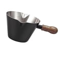 thumbnail image 3 of Taza medidora de espresso, taza medidora de café, taza medidora para latte art, taza de té con leche fácil de limpiar Negro, 3 of 9