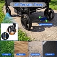 thumbnail image 5 of Tripland Wagon Stroller for 2 Kids,Baby Stroller Wagon with Storage Shelf,Push & Pull Handle,Black, 5 of 11