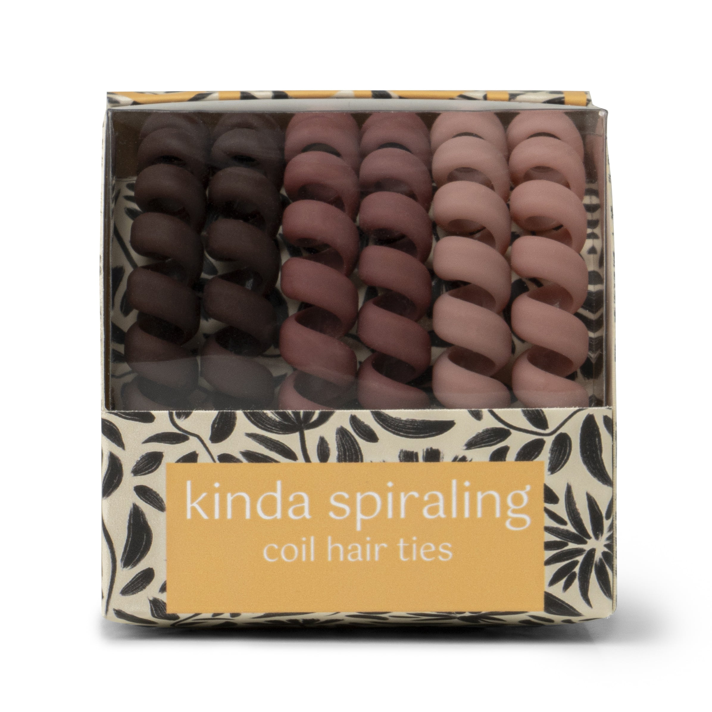 Crush(TM) Kinda Spiraling Coil Hair Ties-24 Piece Assortment