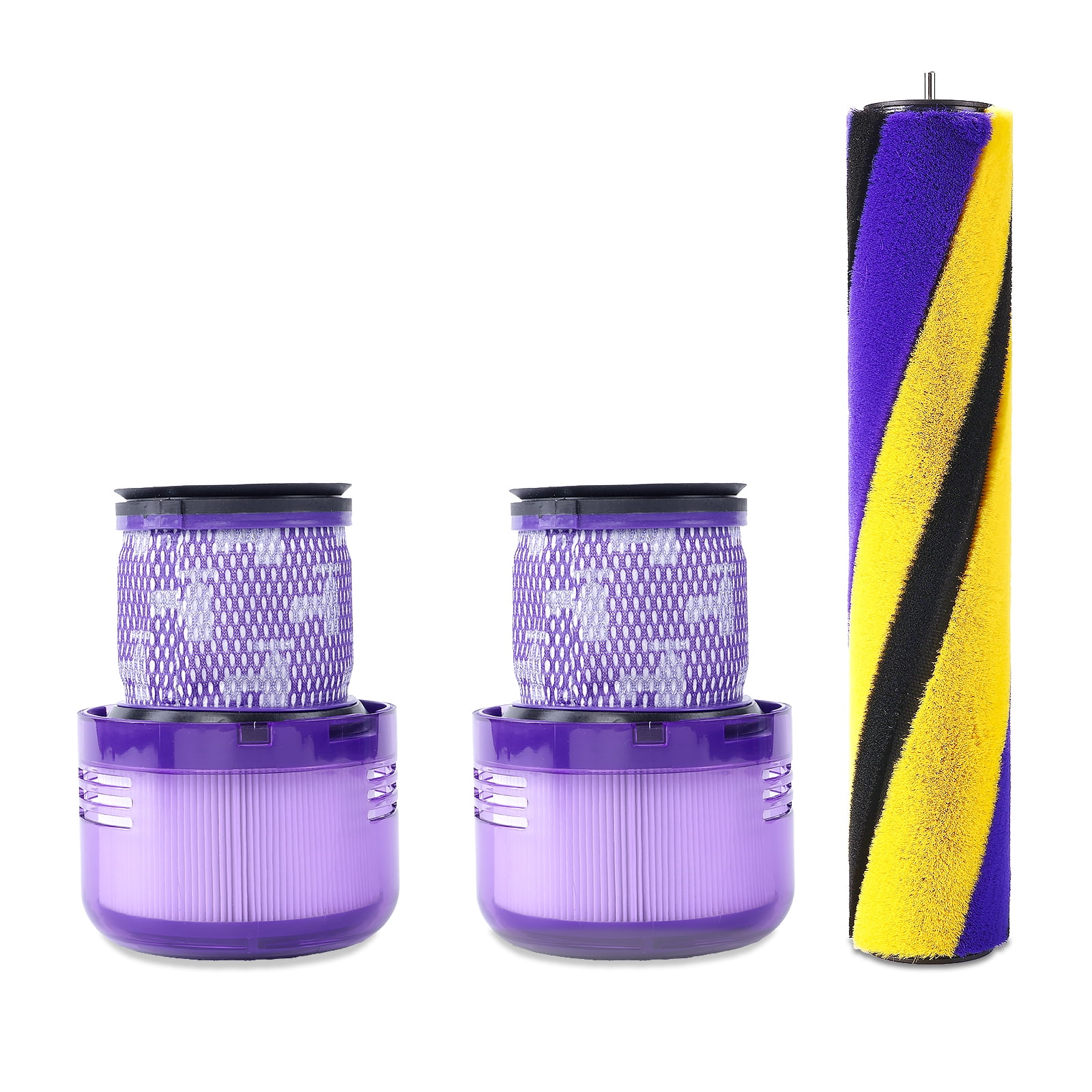 Soft Roller Brush with 2 HEPA Filters Compatible with Dy*son V15 Detect SV22