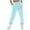 Sky Blue, variant on FNFYFH Fleece Sweatpants for Women Cinch Bottom Running Athletic Pants High Waisted Baggy Joggers