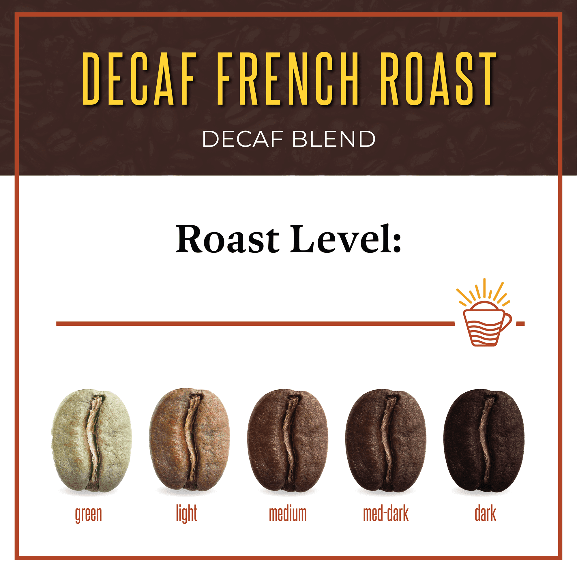 San Diego Coffee DECAF French Roast, Dark Roast, Ground Coffee, 16-Ounce Bag