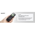 thumbnail image 3 of Sony ICD-PX370 Mono Digital Voice Recorder with Built-In USB Voice Recorder |Open Box | Black, 3 of 4
