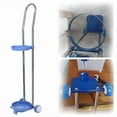 thumbnail image 1 of Oxygen Cylinder Cart Steel Gas Cylinder Organizer Shelf Oxygen Tank Truck for Factory Use 80cm/31.4in, 1 of 5