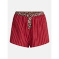 thumbnail image 5 of No Boundaries Print Boxer Sleep Shorts, 3" Inseam, Women's XS-XXL, 5 of 5