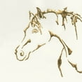 thumbnail image 2 of Great Art Now Gilded Cowpony by Chris Paschke Framed Wall Art 20"W x 20"H, 2 of 3