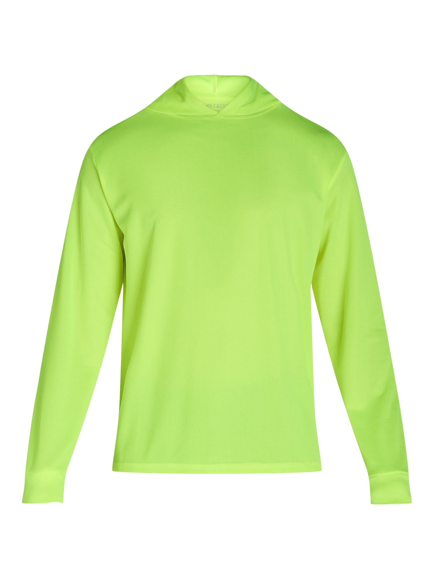 Bass Creek Outfitters Men's Polyester Performance Work Hoodie with Long Sleeves, Sizes M-2XL