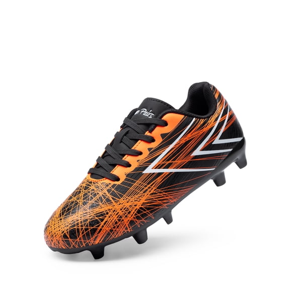 DREAM PAIRS Boys Girls Soccer Cleats Kids Youth Firm Ground Football Shoes for Little/Big Kid