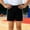 Black, variant on Liyamei Boys Training Shorts with Elastic Waist for Basketball Running Size 4-14,Black