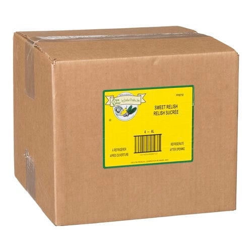 Coolcrisp Pickle Relish 4L (4/Case) - 8.8 lbs - Sweet Condiment