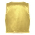 thumbnail image 3 of TiaoBug Gilet Sans Manches Ouvert devant pour Garçons Prince Arabe Doré Jaune 12, 3 of 6