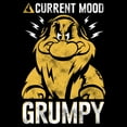 thumbnail image 2 of Men's Snow White and the Seven Dwarfs Grumpy Current Mood Distressed  Graphic T-Shirt, 2 of 5