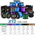 thumbnail image 2 of Sougayilang 12 Strands Braided Fishing Line X12 150M 350M 550M PE Fishing Line 20-103LB Multifilament Fishing Line Smooth, 2 of 7