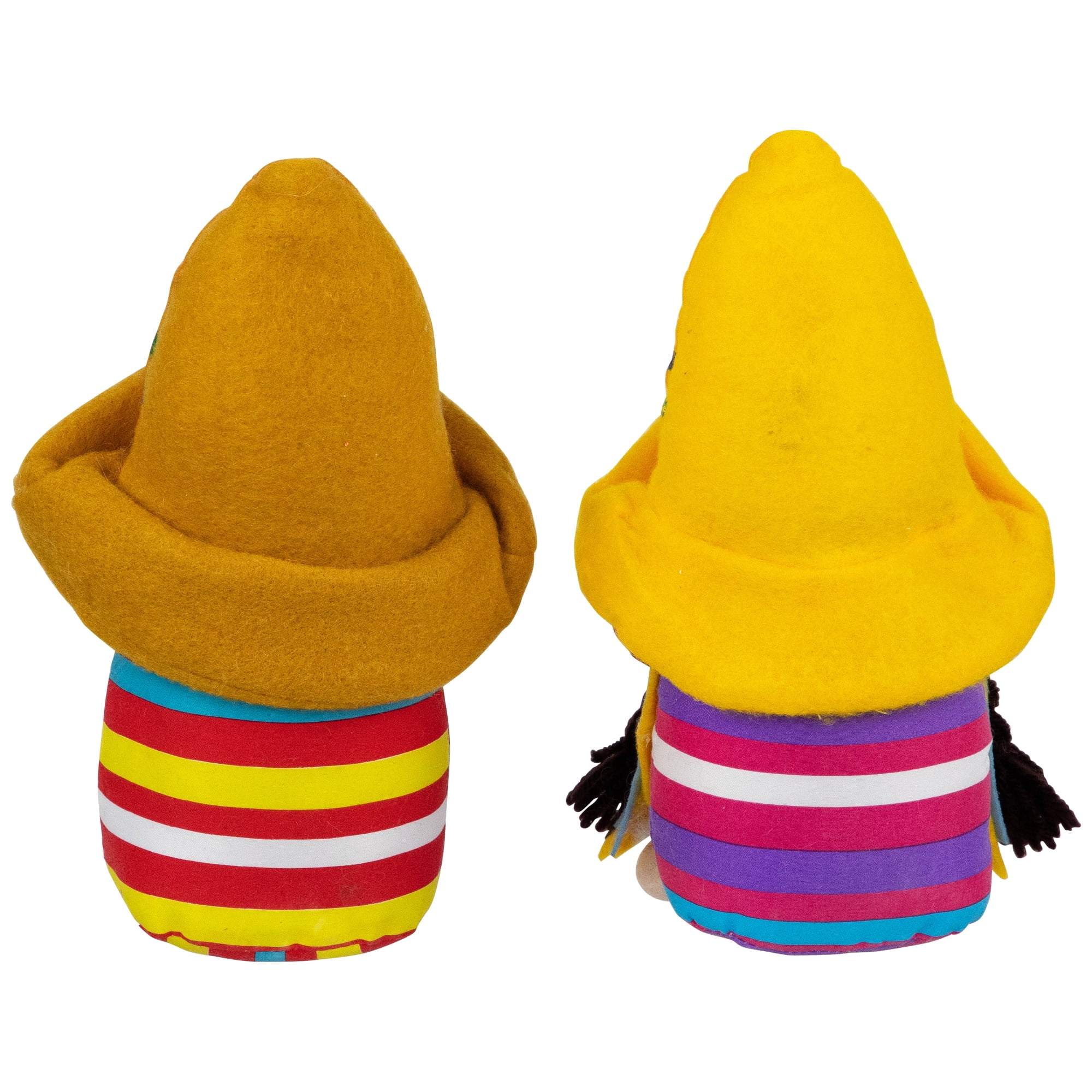 Northlight Cinco de Mayo Mariachi Gnomes with Guitar and Maraca  - 8.5" - Set of 2